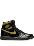 JORDAN 1 HIGH x BLACK METALLIC GOLD