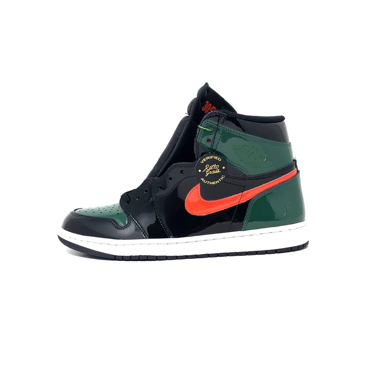 JORDAN 1 RETRO HIGH x SOLEFLY ART BASEL BLACK
