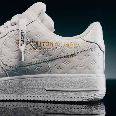 NIKE AIR FORCE 1 x LOUIS VUITTON WHITE