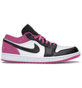 JORDAN 1 LOW x BLACK ACTIVE FUCHSIA