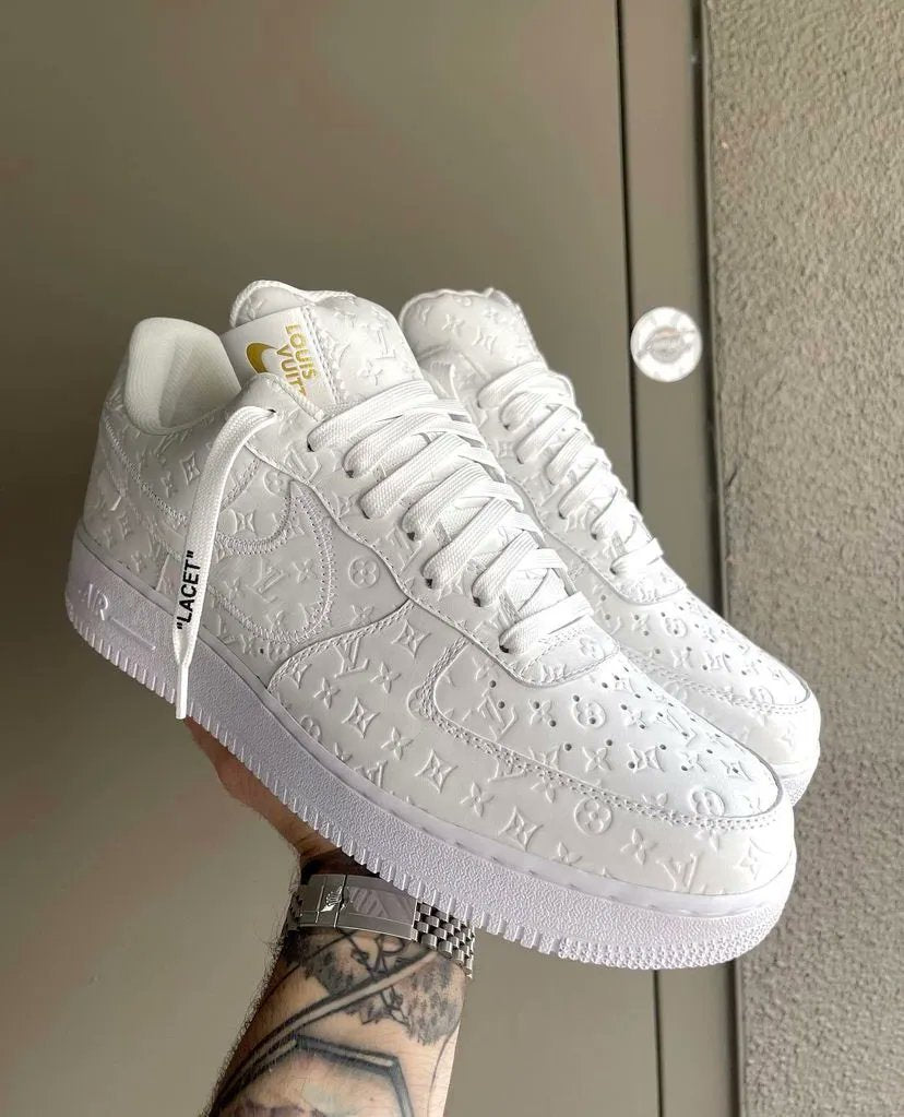 NIKE AIR FORCE 1 x LOUIS VUITTON WHITE
