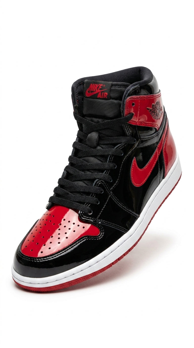 JORDAN 1 HIGH OG x PATENT BRED