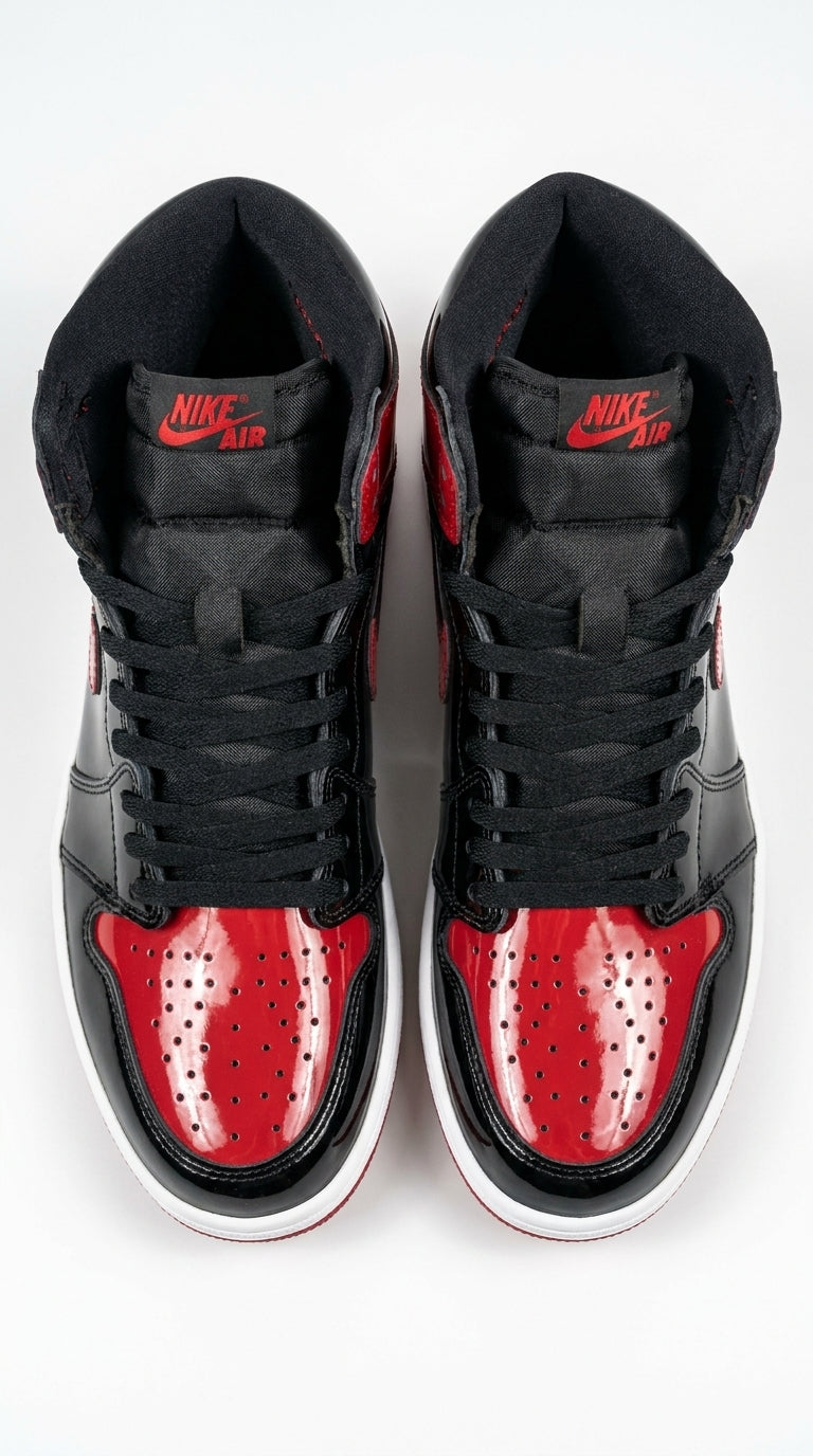 JORDAN 1 HIGH OG x PATENT BRED