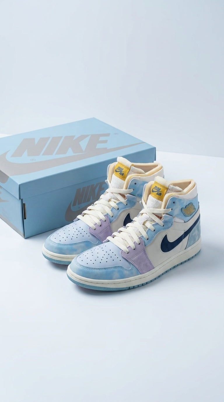 JORDAN 1 HIGH ZOOM AIR CMFT x CELESTINE BlUE