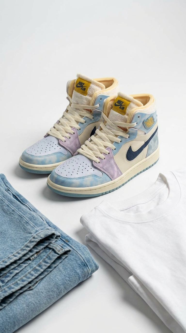 JORDAN 1 HIGH ZOOM AIR CMFT x CELESTINE BlUE