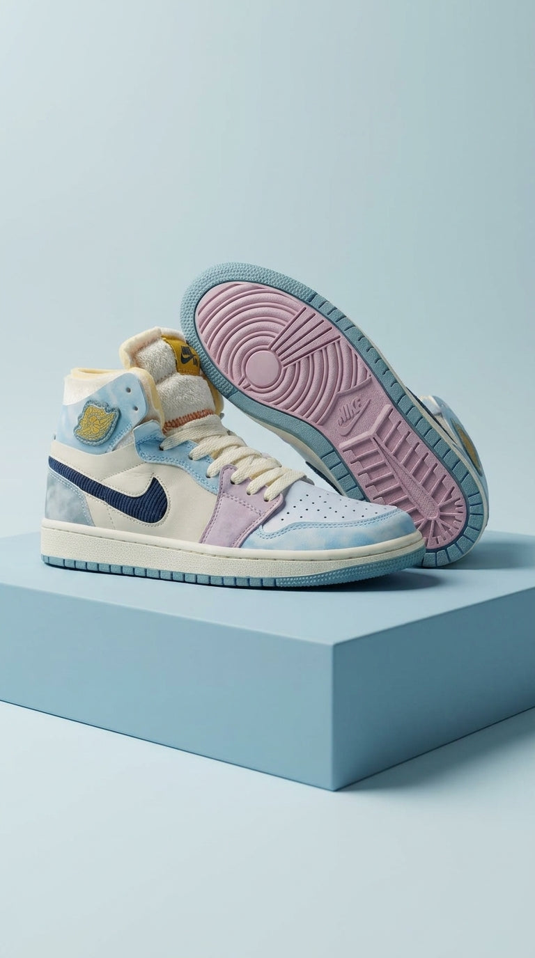 JORDAN 1 HIGH ZOOM AIR CMFT x CELESTINE BlUE