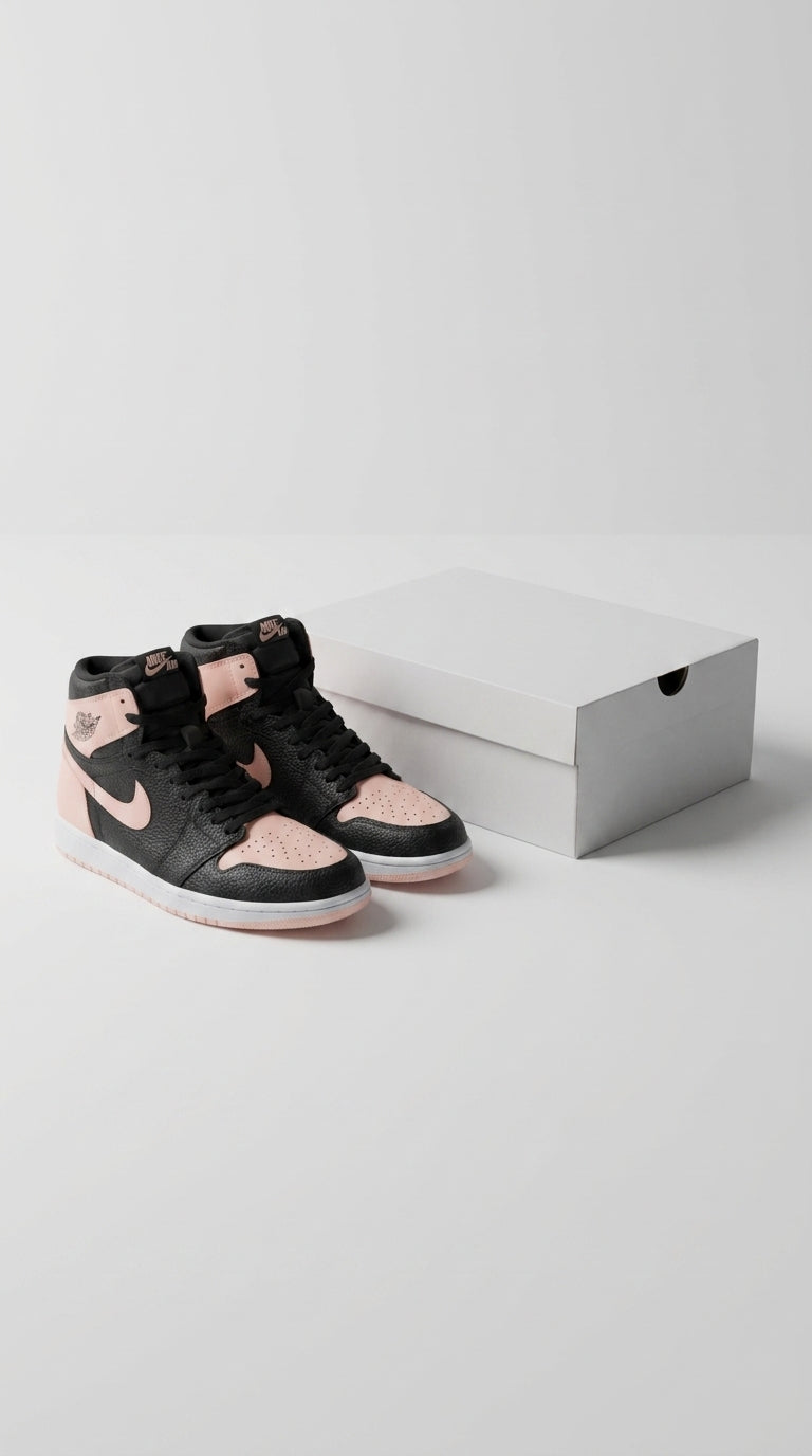 JORDAN 1 HIGH x BLACK CRIMSON TINT