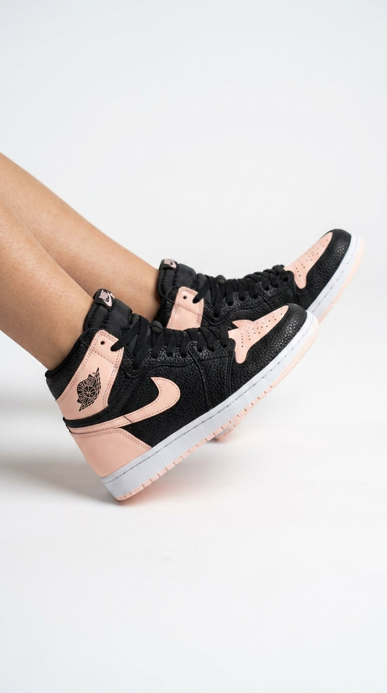 JORDAN 1 HIGH x BLACK CRIMSON TINT