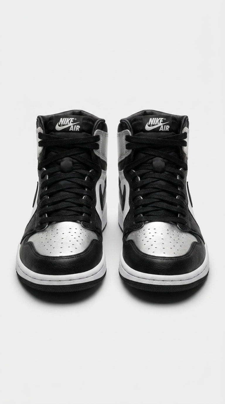 JORDAN 1 HIGH x SILVER TOE