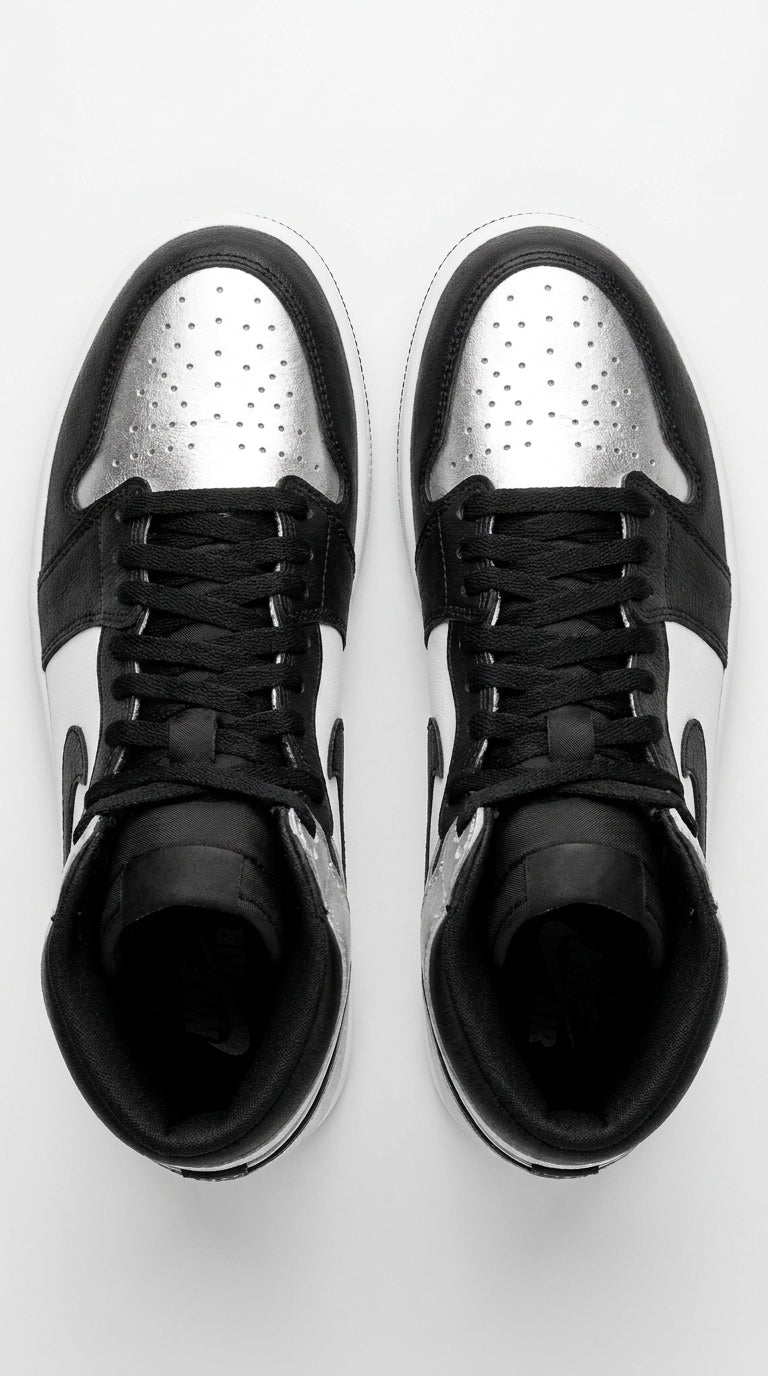 JORDAN 1 HIGH x SILVER TOE