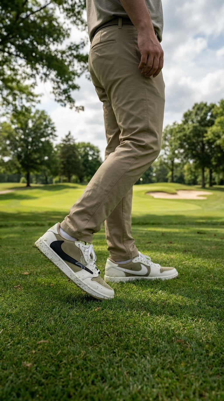 JORDAN 1 LOW x TRAVIS SCOTT OLIVE