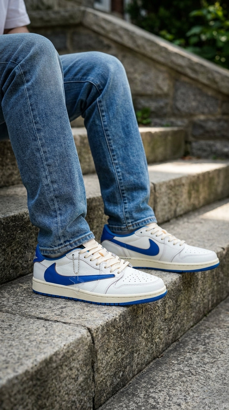 JORDAN 1 LOW x TRAVIS SCOTT FRAGMENT
