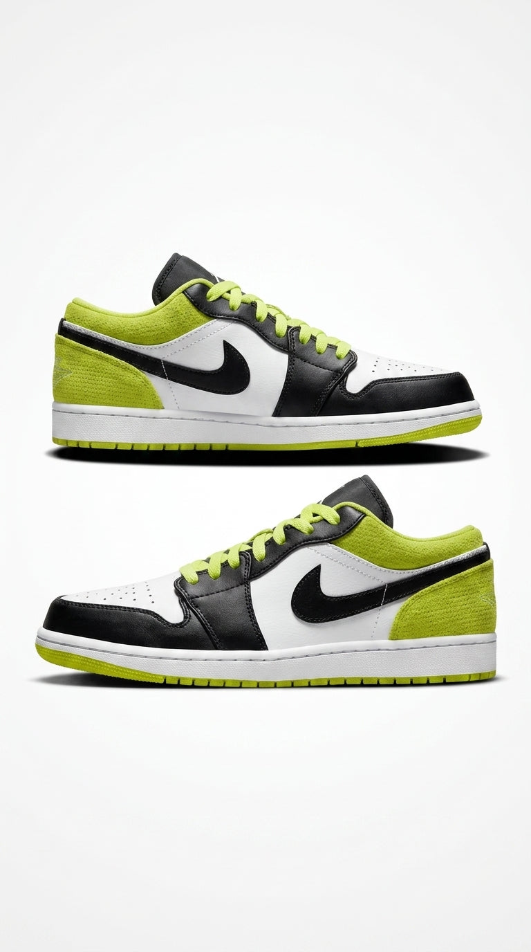 JORDAN 1 LOW x BLACK CYBER