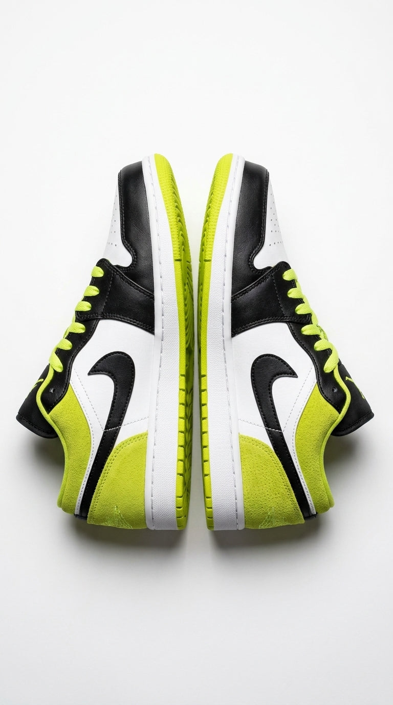 JORDAN 1 LOW x BLACK CYBER