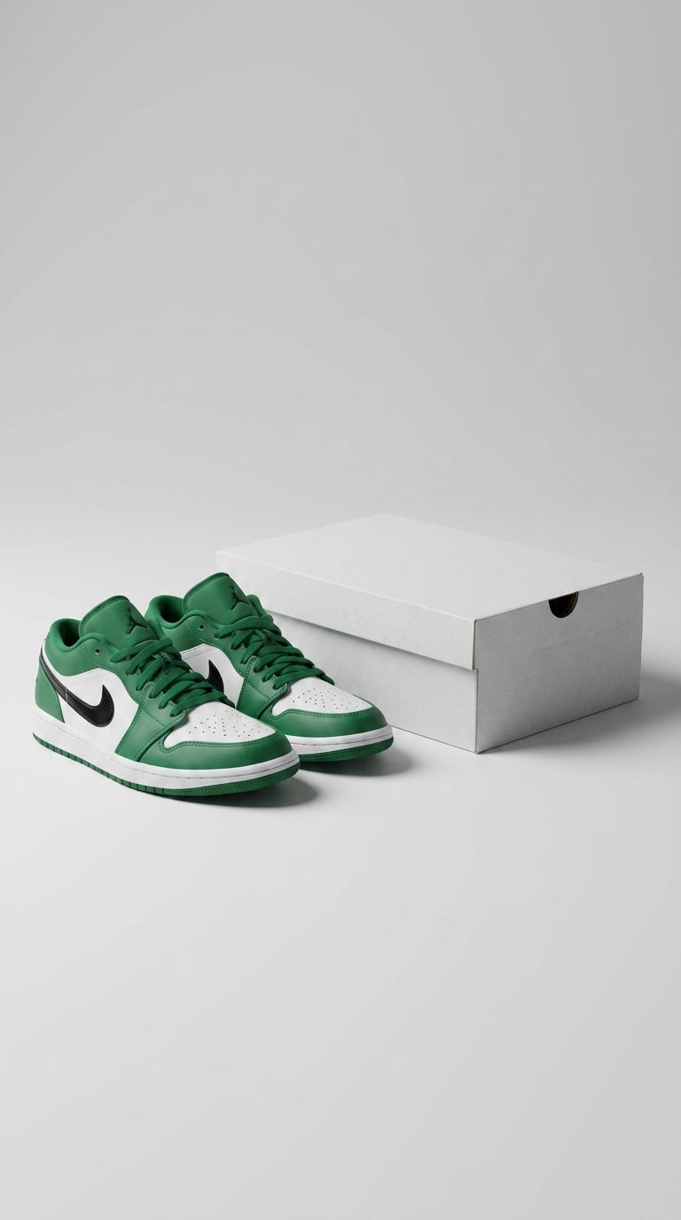 JORDAN 1 LOW x PINE GREEN
