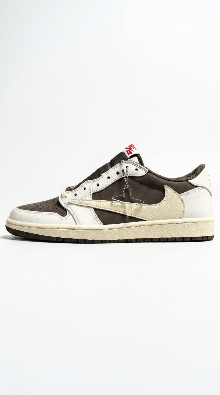 JORDAN 1 LOW x TRAVIS SCOTT REVERSE MOCHA