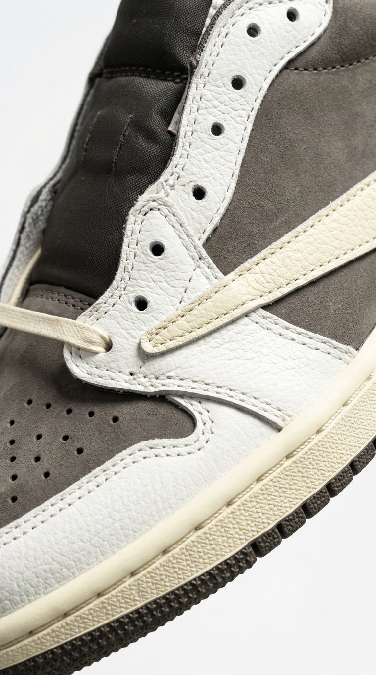 JORDAN 1 LOW x TRAVIS SCOTT REVERSE MOCHA