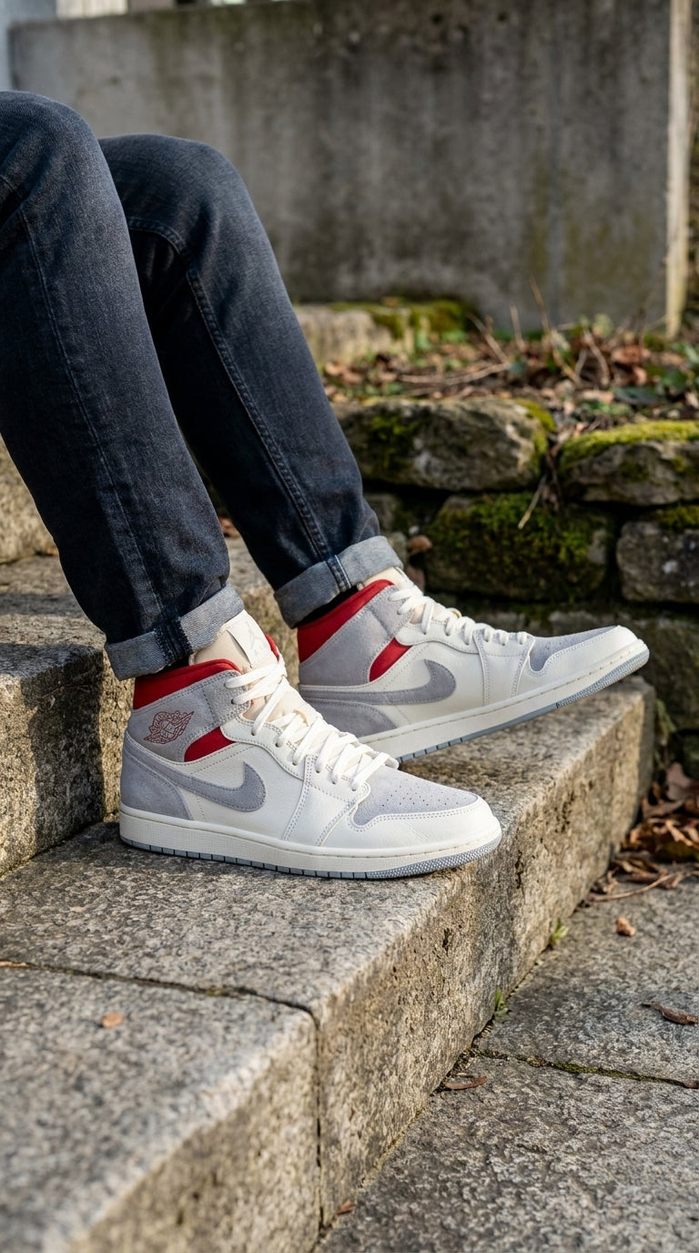 JORDAN 1 MID SNEAKERSNSTUFF 20TH ANNIVERSARY