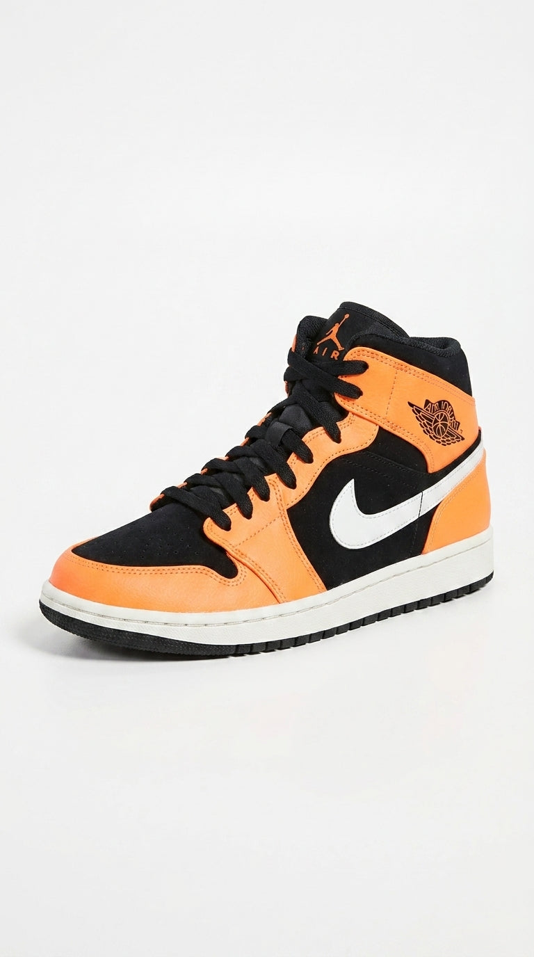 JORDAN 1 MID x BLACK CONE