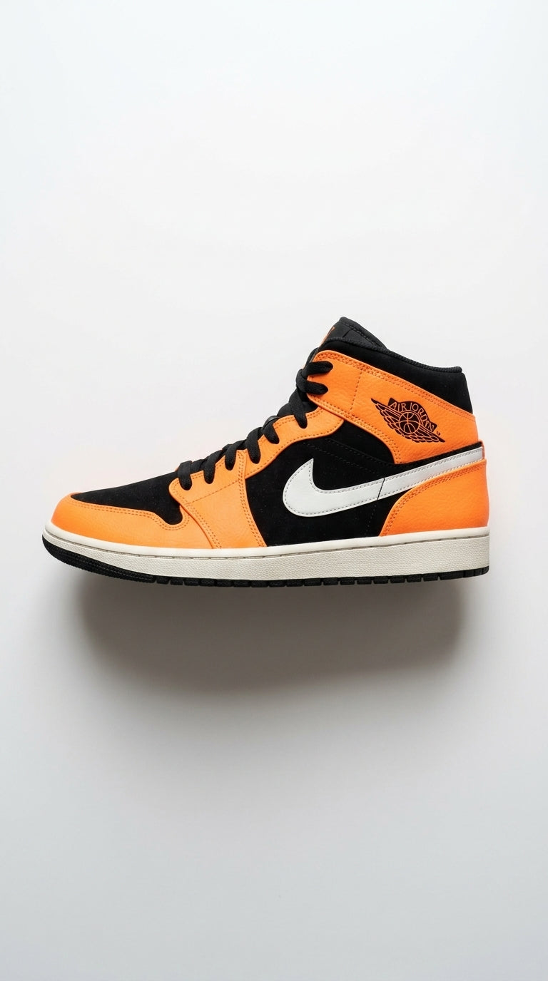 JORDAN 1 MID x BLACK CONE