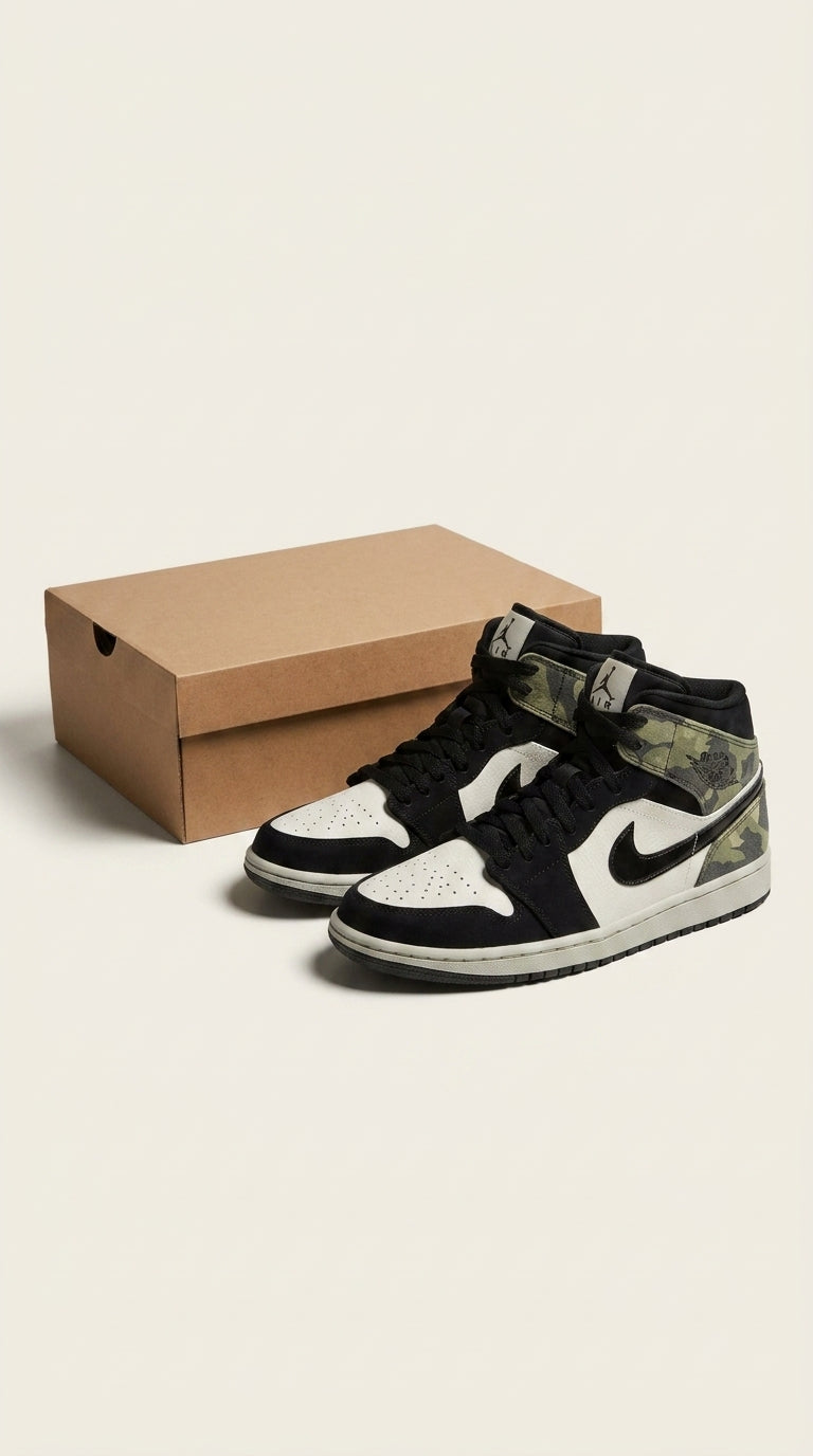 JORDAN 1 MID x CAMO