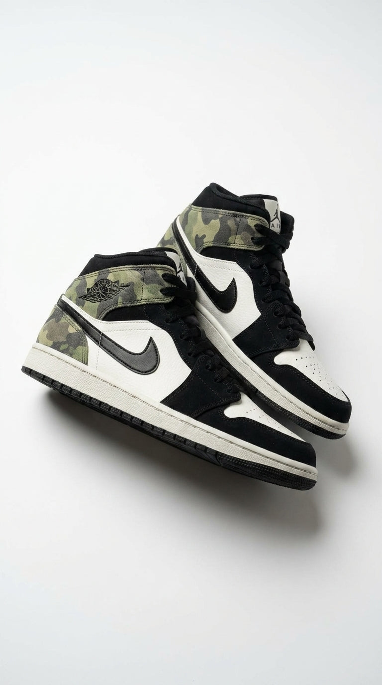 JORDAN 1 MID x CAMO