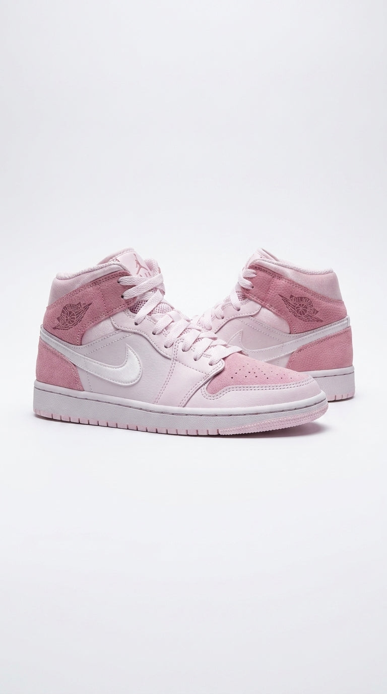 JORDAN 1 MID x DIGITAL PINK
