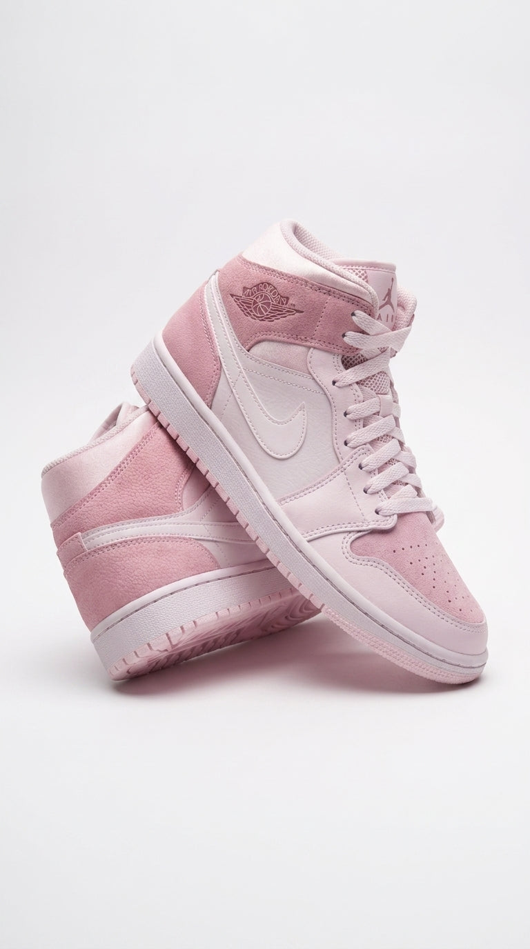 JORDAN 1 MID x DIGITAL PINK