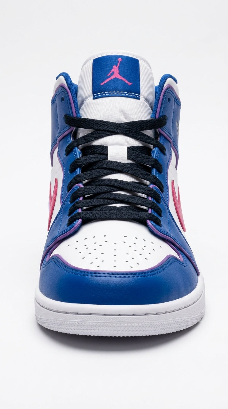 JORDAN 1 MID x HYPER ROYAL