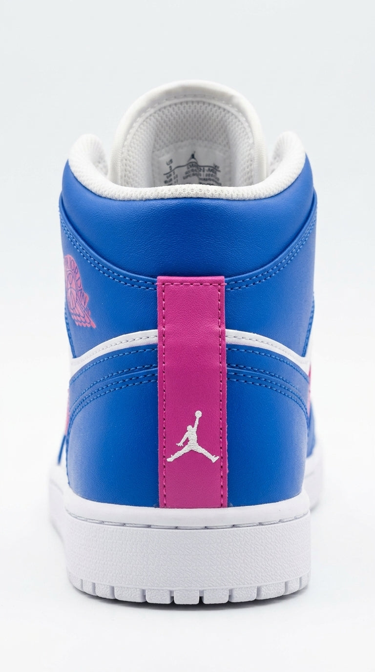 JORDAN 1 MID x HYPER ROYAL