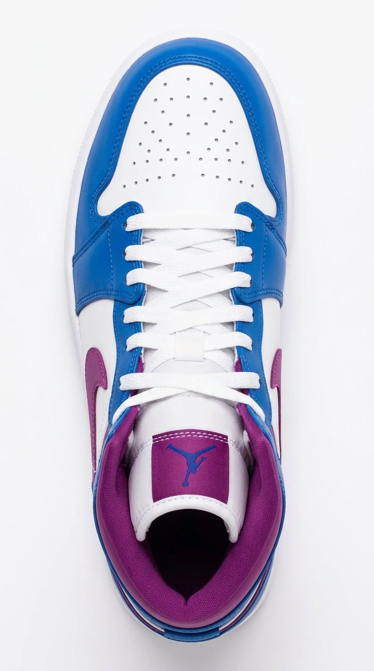 JORDAN 1 MID x HYPER ROYAL