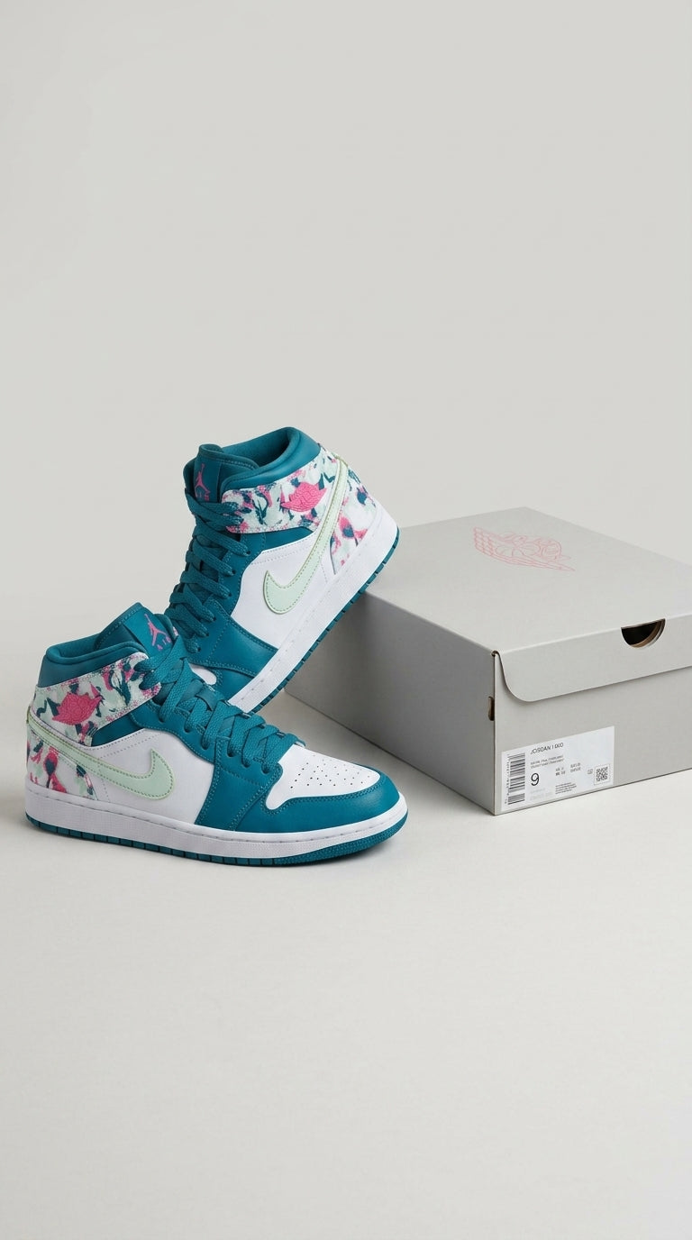 JORDAN 1 MID x PAINT STROKE