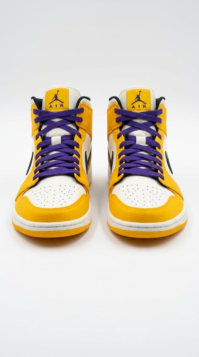 JORDAN 1 MID x SE LAKERS