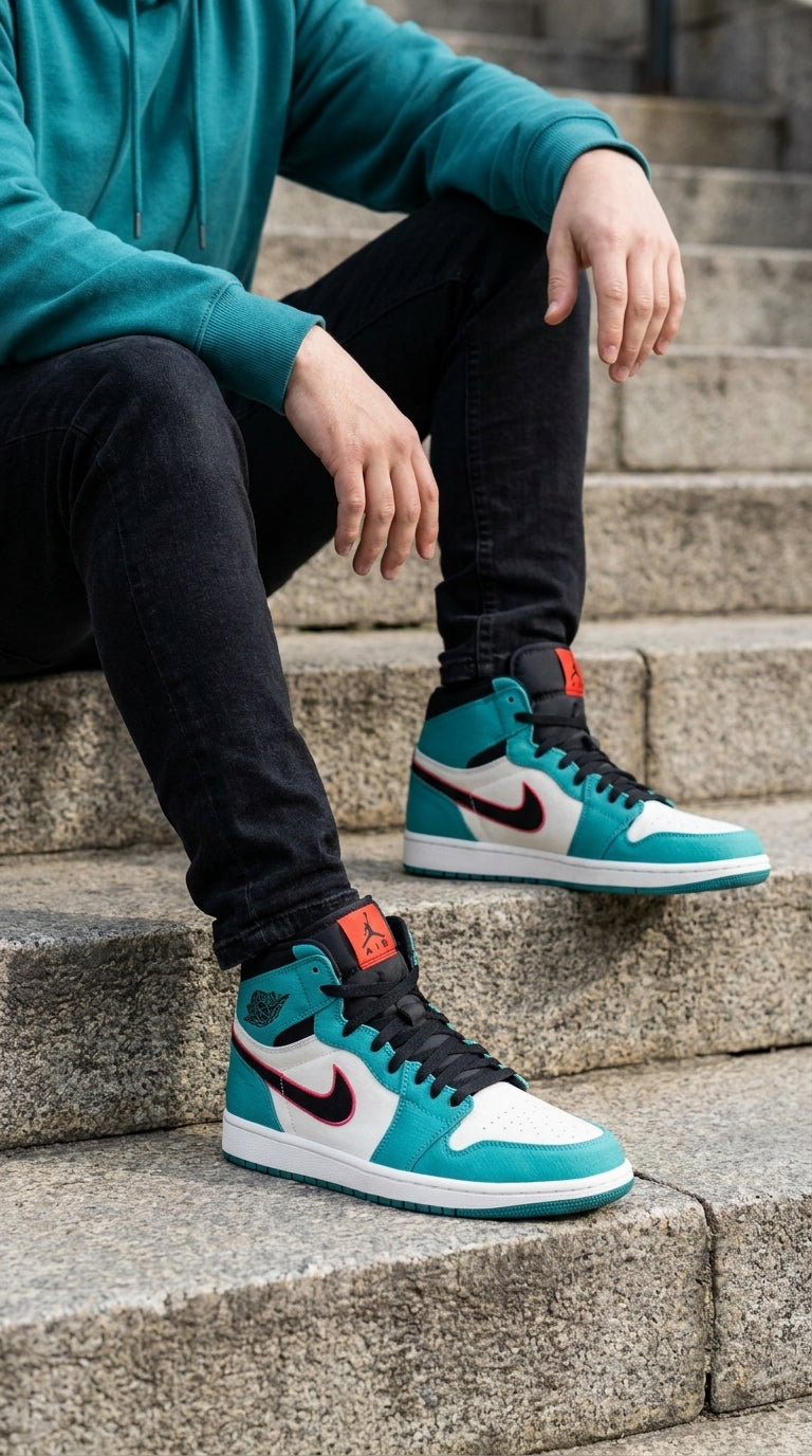 JORDAN 1 MID x SOUTH BEACH