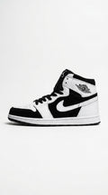 JORDAN 1 MID x WHITE BLACK