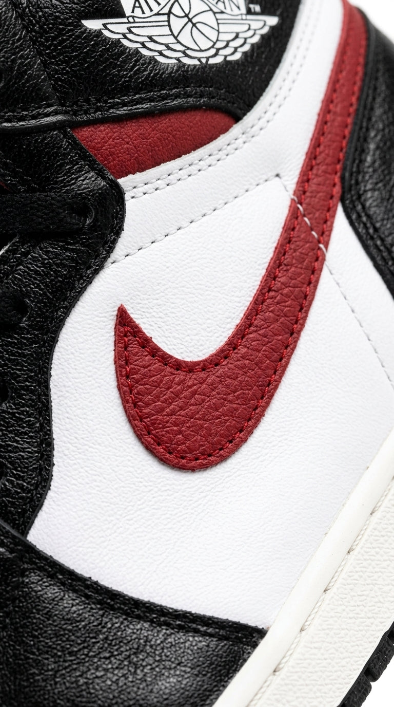 JORDAN 1 RETRO HIGH x BLACK GYM RED