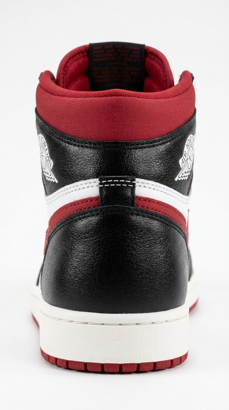 JORDAN 1 RETRO HIGH x BLACK GYM RED