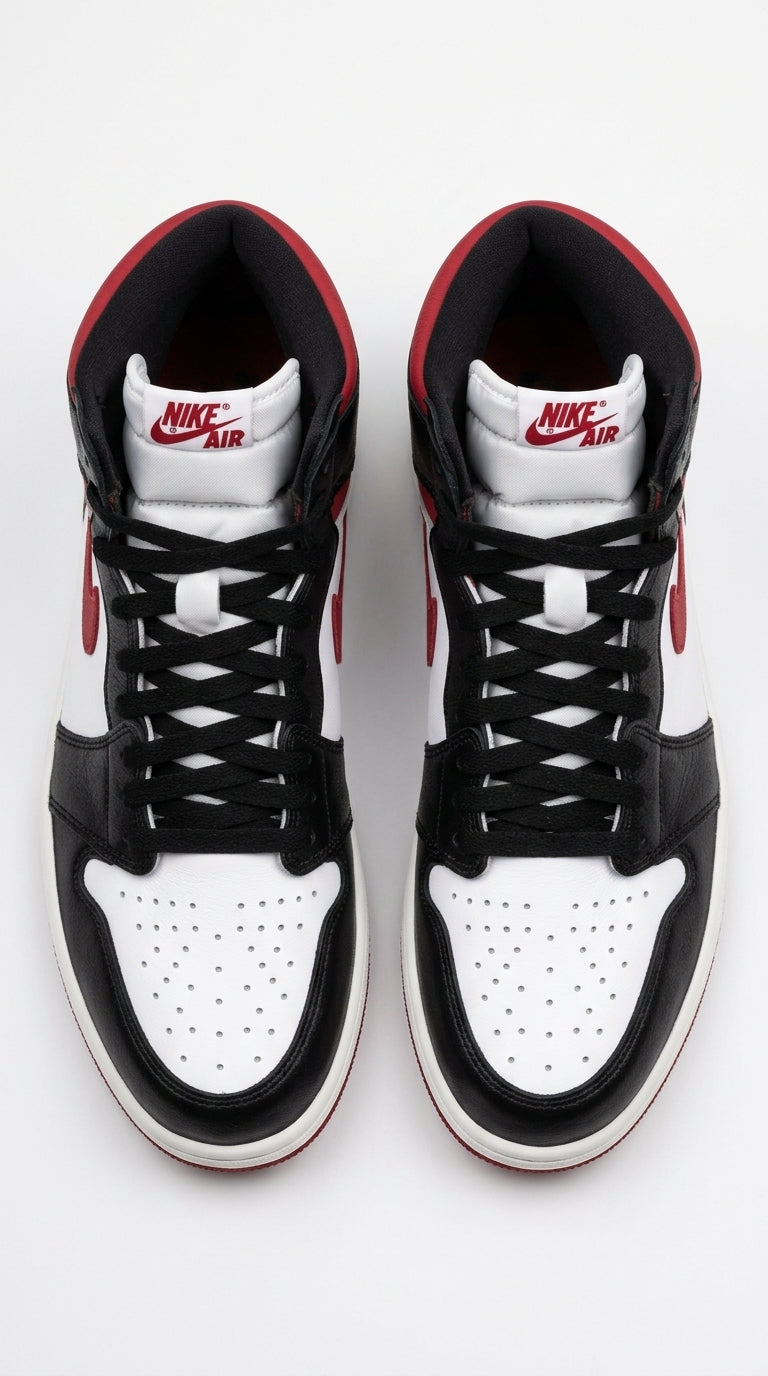 JORDAN 1 RETRO HIGH x BLACK GYM RED