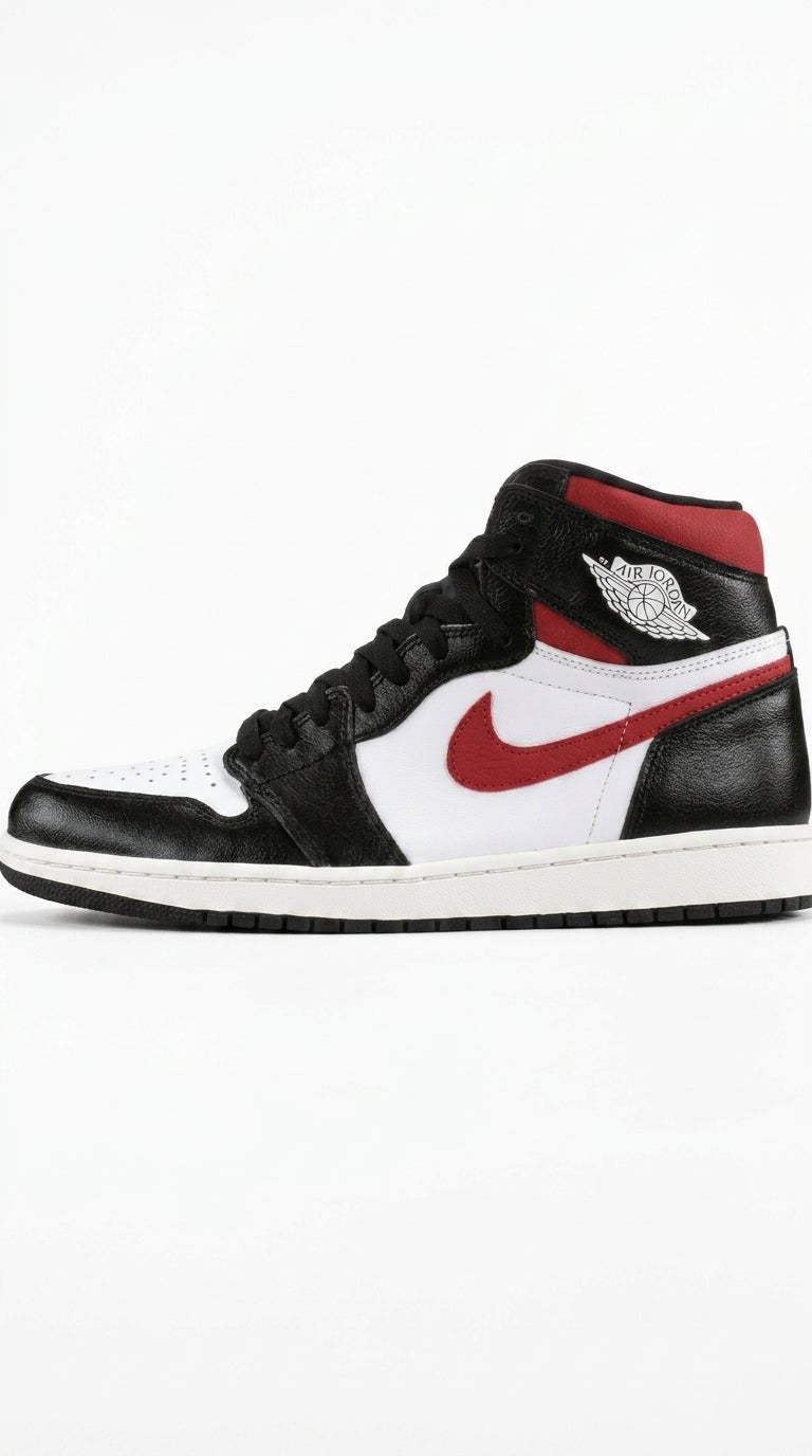 JORDAN 1 RETRO HIGH x BLACK GYM RED