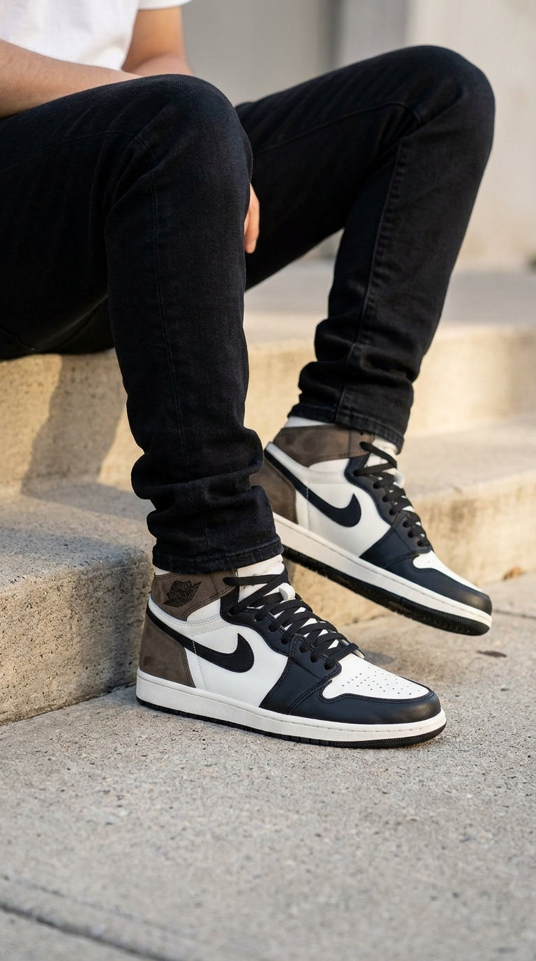 JORDAN 1 RETRO HIGH x DARK MOCHA
