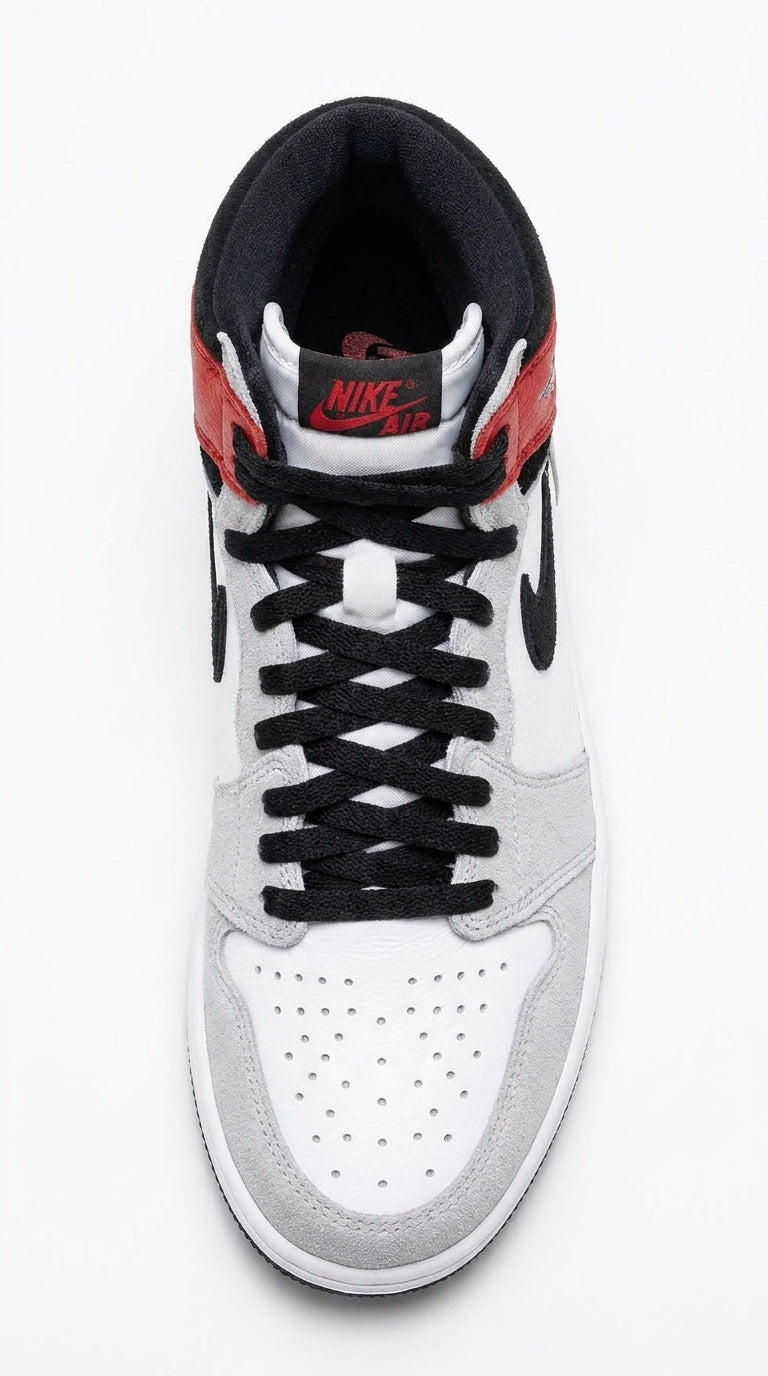 JORDAN 1 RETRO HIGH x LIGHT SMOKE GREY