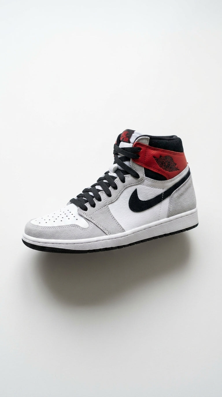 JORDAN 1 RETRO HIGH x LIGHT SMOKE GREY