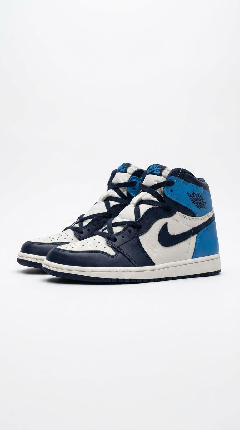 JORDAN 1 RETRO HIGH x OBSIDIAN UNC