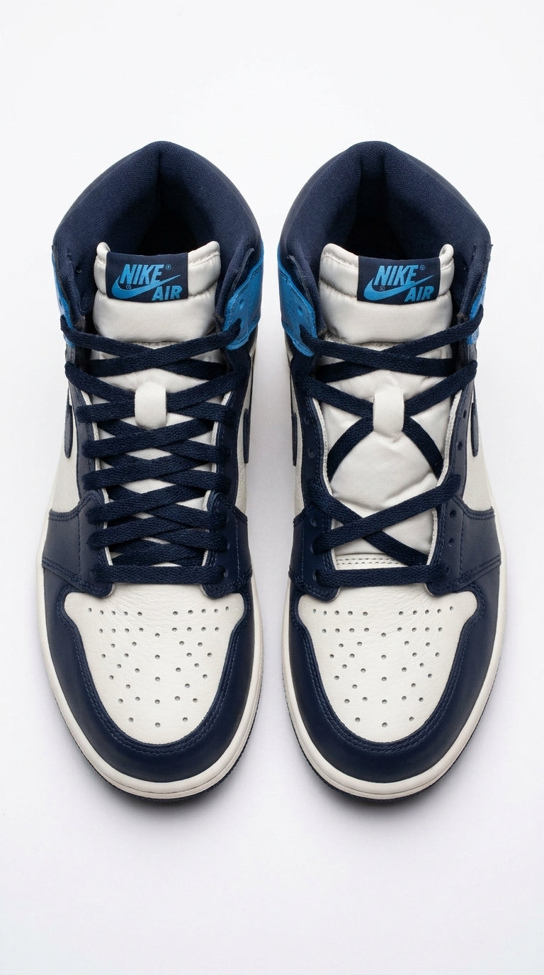JORDAN 1 RETRO HIGH x OBSIDIAN UNC