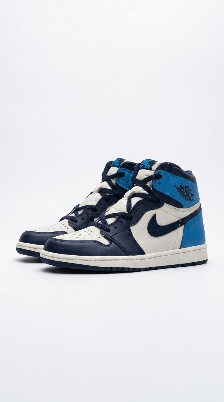 JORDAN 1 RETRO HIGH x OBSIDIAN UNC