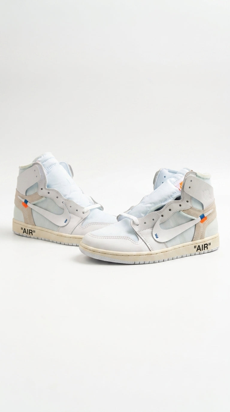JORDAN 1 RETRO HIGH x OFF-WHITE WHITE
