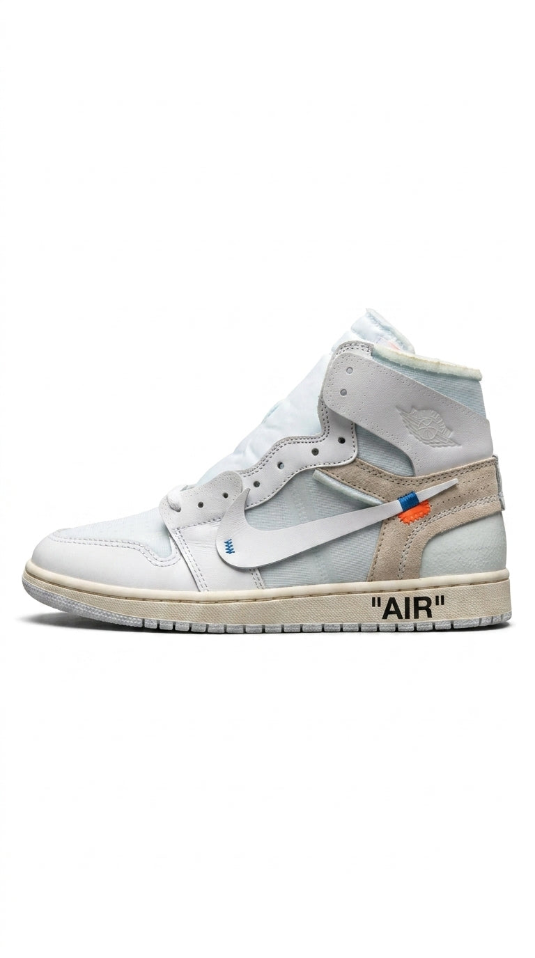 JORDAN 1 RETRO HIGH x OFF-WHITE WHITE