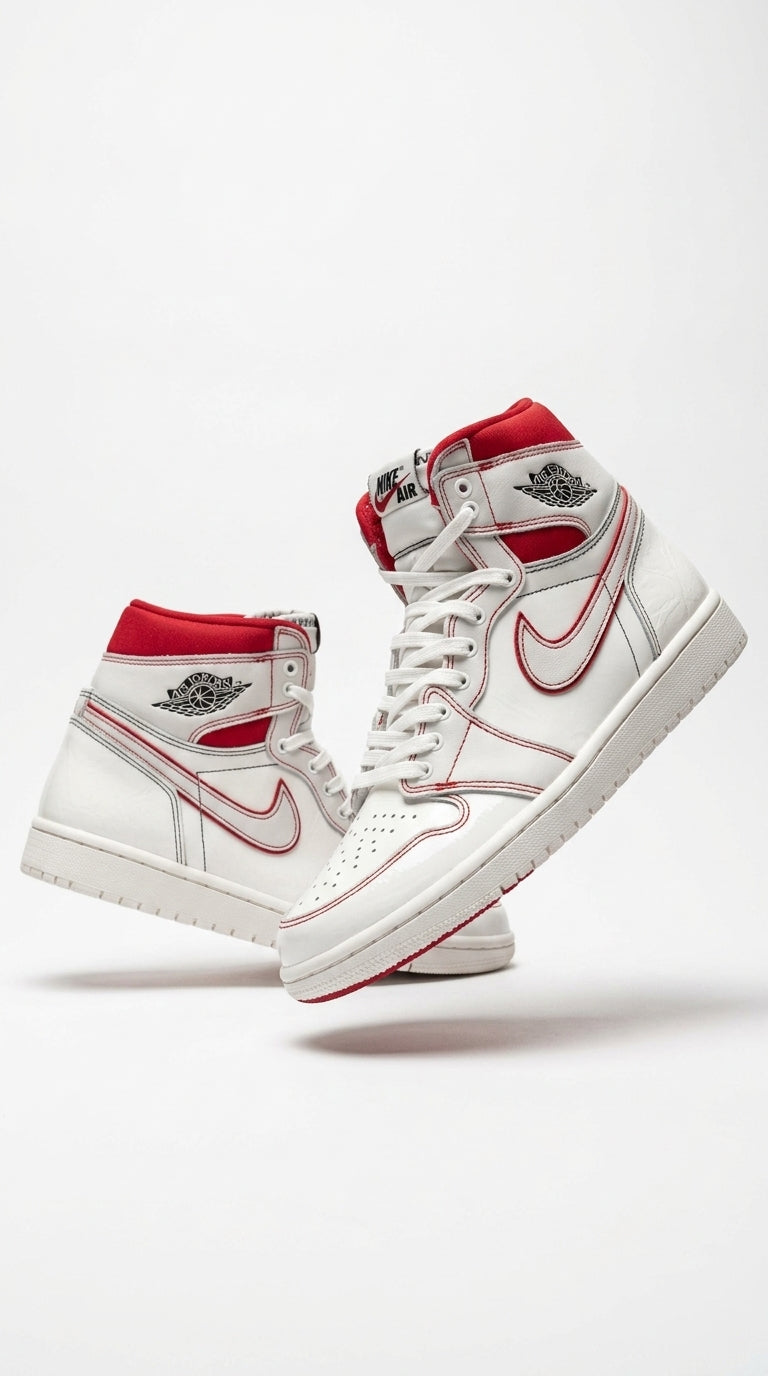 JORDAN 1 RETRO HIGH x PHANTOM GYM RED