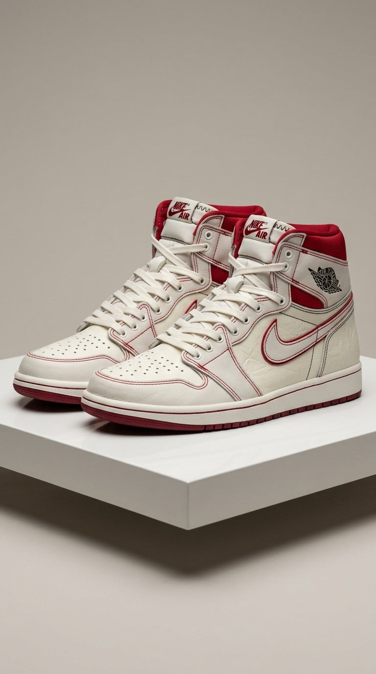 JORDAN 1 RETRO HIGH x PHANTOM GYM RED