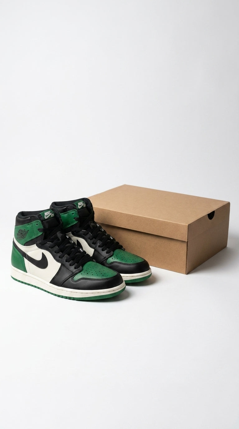 JORDAN 1 RETRO HIGH x PINE GREEN